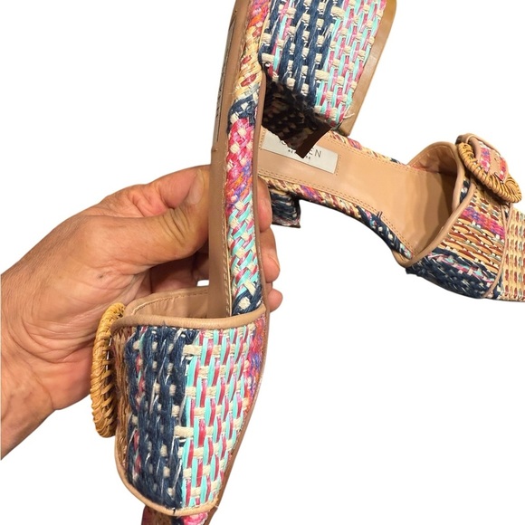 STEVEN NEW YORK Blythe Sandal Multicolor Woven Slide Sandals - Picture 7 of 11